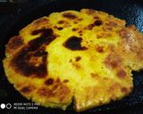 A picture of step 3 of Maize Roti Ladoo.