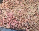 Bbq Pulled pork - tépett sertéslapocka - füstön sütve recept fázis 7 fotója