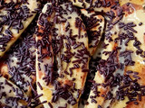 Pisang panggang (oil free) with topping meses & kental manis