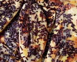 Foto langkah ke 5 dari resep Pisang panggang (oil free) with topping meses & kental manis.