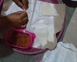 Foto langkah ke 4 dari resep Sumpia Krenyes Abon Serundeng.
