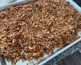 A picture of step 5 of Fruit and Nut Granola.