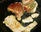 A picture of step 12 of Tex's St. George's Mixed Grill 🐄🐷🐑 🍄🍅🍳🇬🇧.