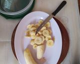 Foto del paso 1 de la receta: El Helado Más Fácil y Natural Del Mundo Sin Azúcar / Sin Huevos / Sin Lácteos / Banana y Cereza