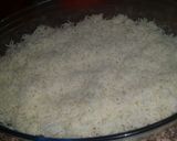 A picture of step 1 of Singapore rice.