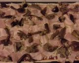 Foto del paso 3 de la receta Pizza de bacon y setas variadas