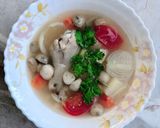 รูปขั้นตอนการทำที่ 2 ของ ซุปมักกะโรนีน่องไก่