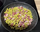Foto del paso 2 de la receta: Guisantes con taquitos de jamón