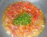 A picture of step 3 of Termeric rice.