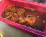 Une image de l'étape 5 de Prunes en gelée de coco.
