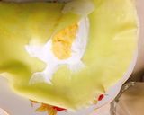 Hình bước làm 5 của món Bánh crepe sầu riêng