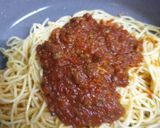 Hình bước làm 6 của món Mì Ý meatball