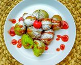 Foto langkah ke 6 dari resep Loukoumades (Donat Yunani).