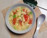Foto langkah ke 4 dari resep Tan Hua Tang (sop tomat telur).