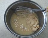 A picture of step 6 of Besan Cardamom Banana Cake.