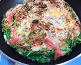 Japanese Cabbage Okonomiyaki Pancake recipe step 7 photo