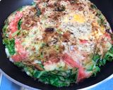 A picture of step 7 of Japanese Cabbage Okonomiyaki Pancake.