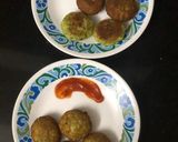 A picture of step 5 of Broccoli tikki.