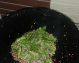 A picture of step 2 of Tawa Mustard mint rice.