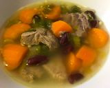 A picture of step 5 of Red Bean and Beef soup.
