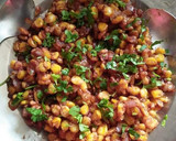 क्रिस्पी स्वीट कॉर्न चिल्ली चाट (Crispy sweet corn chilli chaat recipe in hindi) रेसिपी चरण 5 फोटो