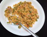 A picture of step 2 of Cous cous.