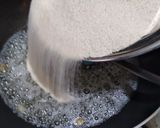 A picture of step 6 of Suji katli halwa.