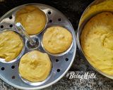 A picture of step 3 of Idli Dhokla.