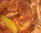 A picture of step 3 of Dehli Lal Murgh Karahi.