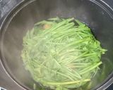 Hình bước làm 4 của món Canh Rau Muống Cà Dầm Tương