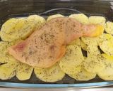 Foto del paso 4 de la receta: Pollo al horno con patatas