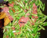 Foto langkah ke 3 dari resep Buncis tumis kornet #BantuMantenBaru 💏💖💍.