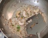 A picture of step 1 of Soya keema.