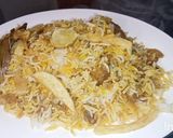A picture of step 6 of Masala Chicken Biryani.