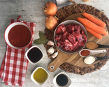 Foto del paso 1 de la receta: Goulash de ternera en olla FussionCook FC7Smart