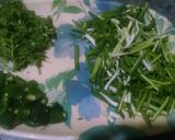 A picture of step 3 of Harry Lhsan Ki Chutni (Green).