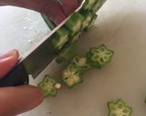 Foto langkah ke 2 dari resep Okra Ala Jepang (3 Bahan).