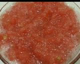 A picture of step 1 of Sev Tamatar Sabji.