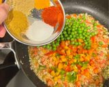 A picture of step 4 of Nutri Soya Granules (Chura) Bhurji (Protein Rich Breakfast).