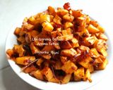 Foto langkah ke 7 dari resep 80. Ubi Goreng Balado Aroma Terasi.