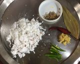A picture of step 2 of Coconut Chana Dal.