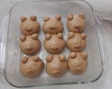 Foto langkah ke 4 dari resep Bear Palm Sugar Bread.