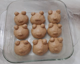 Foto langkah ke 4 dari resep Bear Palm Sugar Bread.