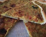 Une image de l'étape 2 de Tarte à l'oignon courgettes.
