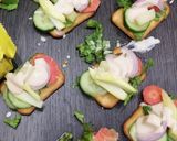 A picture of step 1 of Vegetable crackers.