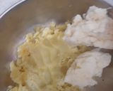 A picture of step 2 of Suji potato fingers.