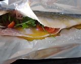 Foto del passaggio 2 della ricetta Spigola al cartoccio