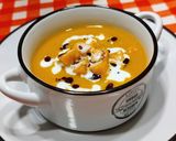 "Úritök" krémleves sült tökből recept fázis 6 fotója