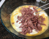 Foto del paso 6 de la receta: Quiche de masa de hojaldre con lacón y queso