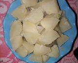 A picture of step 1 of Jhal muri.